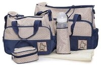 Moni Wickeltasche Wickeltasche Stella (1-tlg), Set mit Wickelunterlage,...