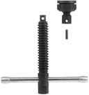 Bessey Schraube BESSEY Spindel mit Knebel und Druckkappe, 861340