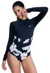 Roxy Badeanzug The Rider Zipped schwarz L