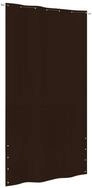 vidaXL Balkonsichtschutz Balkon-Sichtschutz Braun 140x240 cm Oxford-Gewebe...