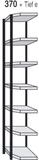 KERKMANN Regal Magazin-Regal Stora 100 Eck-Regalfeld BxTxH 87x50x260cm...