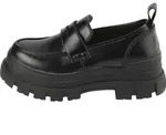 Buffalo Buffalo Damen Buffalo Aspha Loafer Shoe Flat Trainingsschuh schwarz 36 EU