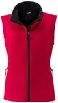 James & Nicholson Funktionsweste Damen Promo Softshell Vest / Wasserabweisend,