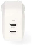 Nedis WGCHA35WWT Universal-Ladeger&auml;t (1-tlg., USB-C, automatische...