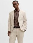 Jack & Jones Sakko JPRMARTIN SUMMER BLZ LINEN BLEND NO06 SN Baumwollmischung,...