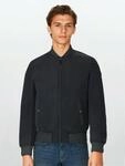 Bomberjacke JOOP "Arik", Herren, Gr. 48, schwarz (dunkelblau), Web, Obermaterial: