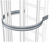 Zarges R&uuml;ckgrat-/R&uuml;ckenschutz ZARGES R&uuml;ckenschutzb&uuml;gel D = 700 mm Stahl...
