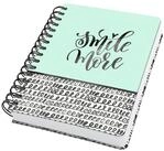 Sigel Notizbuch SIGEL JN623 Spiral-Notizbuch Jolie - Curly Mint - punktkariert...