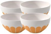 Villeroy & Boch M&uuml;slischale Fleur soleil M&uuml;slischale 14cm Set4, Premium...