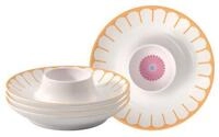 Villeroy & Boch Eierbecher Fleur Couleur Eierbecher &oslash; 11,6 cm 4er Set, (4er...