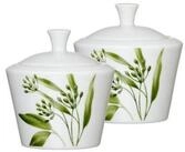 Ritzenhoff & Breker Zuckerdose Evora Zuckerdosen &oslash; 9 cm 2er Set, Porzellan,...