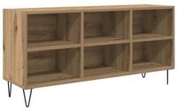 vidaXL TV-Schrank TV-Schr&auml;nk Artisan-Eiche 103,5 x 30 x 50 cm Holzwerkstoff...