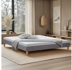 Homestyle4u Polsterbett 90x200 120x200 140x200 160x200 180x200 ohne Kopfteil...