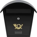 TRIZERATOP Briefkasten Skrzynka na listy 380x320x105mm czarna (Briefkasten
