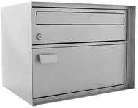 Profirst Wandbriefkasten Profirst Mail PM 200 Briefkasten silber