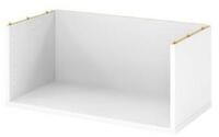 HAMMERBACHER Regal Aufsatzkorpus FlexWall 80cm 1OH wei&szlig;
