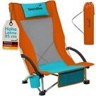 Skandika Campingstuhl Beach, Strand Stuhl, Hohe R&uuml;ckenlehne, Klappstuhl, max....