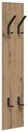 vidaXL Regal Wandmontierter nachttisch Artisan-Eiche 20 x 1,5 x 100 cm, 1-tlg.