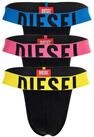 Diesel Tanga Herren String 3er Pack Baumwolle FRITZ-D-POP (Packung, 3er Pack)