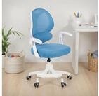 IDIMEX Schreibtischstuhl ISLA, Kinder B&uuml;rostuhl mit Fu&szlig;st&uuml;tze ergonomisch