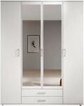 Schlafkontor Kleiderschrank Karl Dreht&uuml;renschrank Schlafzimmerschrank mit...