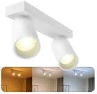 SSC-LUXon LED Aufbaustrahler NUVIO Deckenlampe Wandlampe mit LED 3in1 warm...