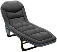 Divit Gartenliege Klappbarer Liegestuhl Sonnenliege gepolstert 200 x 64 x 30 cm...