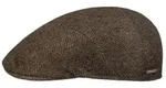 Stetson Flat Cap (1-St) Schirmm&uuml;tze mit Schirm, Made in Germany braun 57 cm