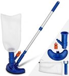 tillvex Poolbodensauger Pool Bodensauger Set, Poolsauger mit Saugb&uuml;rste