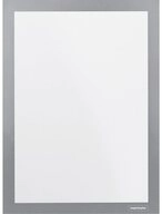 magnetoplan&reg; Magnettafel magnetoplan 1131901 Info-Rahmen, selbstklebend Grau...