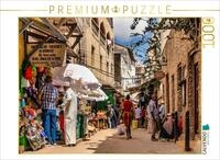 CALVENDO Puzzle CALVENDO Puzzle Die Hauptstra&szlig;e in Lamu-Stadt, 1000 Teile