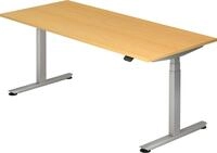 HAMMERBACHER Schreibtisch Sitz-Steh-Schreibtisch elektrisch 180x80 -127cm
