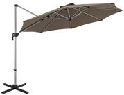 COSTWAY Sonnenschirm, &Oslash; 330 cm, um 360&deg; drehbar, neigbar, UPF 50+