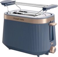 RUSSELL HOBBS Toaster Bront&euml; 26762-56, Soft Navy, 980 W, 2 extra breite