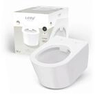 Lenz Tiefsp&uuml;l-WC MELVA, wandh&auml;ngend, Abgang waagerecht, Innovative HelpFix