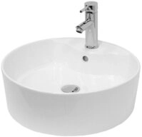 LuxeBath Waschbecken Handwaschbecken aus Keramik Waschtisch f&uuml;r Badezimmer und