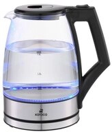 Karaca Wasserkocher Karaca Glacia Glas Wasserkocher, 2200W, 1,8L, Transparent