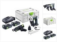 FESTOOL Akku-Trockenbauschrauber DURADRIVE DWC 18-2500 Basic Akku Bauschrauber...