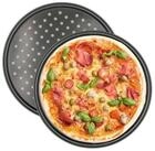 Intirilife Pizzablech, Karbonstahl, (2x Pizzablech, 2-St., Set), Pizzablech...