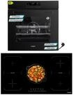 KB Elements Induktions Herd-Set KBE Einbaubackofen 60 cm mit 5-Zonen