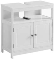 VASAGLE Waschbeckenunterschrank Badezimmerschrank Aufbewahrungsschrank mit 2...
