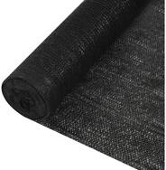 vidaXL Blende Zaunblende Schwarz 1,5x10 m HDPE 195 g/m&sup2;
