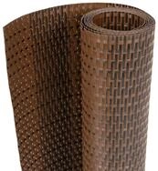 vidaXL Balkonsichtschutz Balkonabdeckung Braun und Schwarz 600x100 cm Poly...