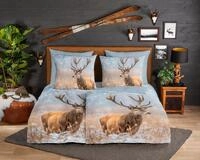 good morning Wendebettw&auml;sche Jolly, Biber, Flanell, 2 teilig, Biber, 135x200,
