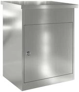 vidaXL Briefkasten 47,5 x 38 x 59 cm Briefkasten aus Stahl 44x35x59 cm...