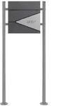 ML-DESIGN Standbriefkasten Wandbriefkasten Briefkasten Postkasten mit...
