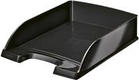 LEITZ Briefablage Briefkorb Wow Plus A4 Polystyrol schwarz (5 St&uuml;ck)