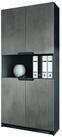 Vladon Aktenschrank Logan V2 (Aktenschrank, mit Soft-Close Funktion) Schwarz