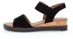 Gabor GENUA Keilsandalette, Sommerschuh, Sandale, mit kleinem Stretch, Weite G