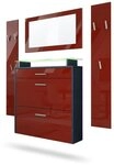 Vladon Garderoben-Set Malea, (Garderobenset bestehend aus 1 H&auml;ngeschuhschrank,...